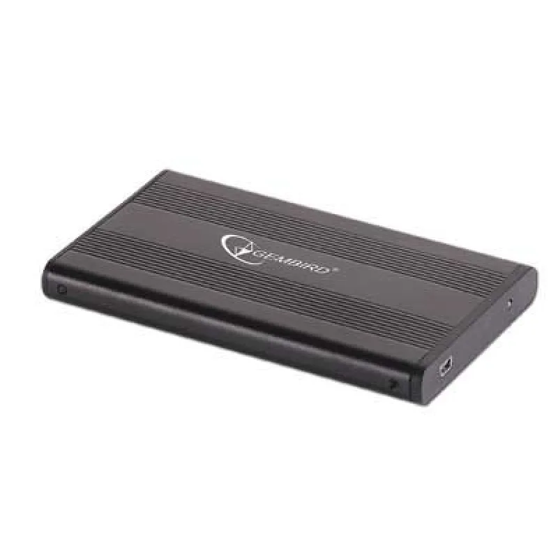 GEMBIRD externí kryt, pro 2,5" SATA, černá, hliník EE2-U2S-5