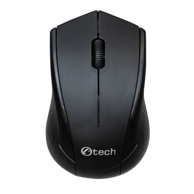 C-TECH WLM-07/Kancelářská/Optická/1 200 DPI/Bezdrátová USB/Černá WLM-07