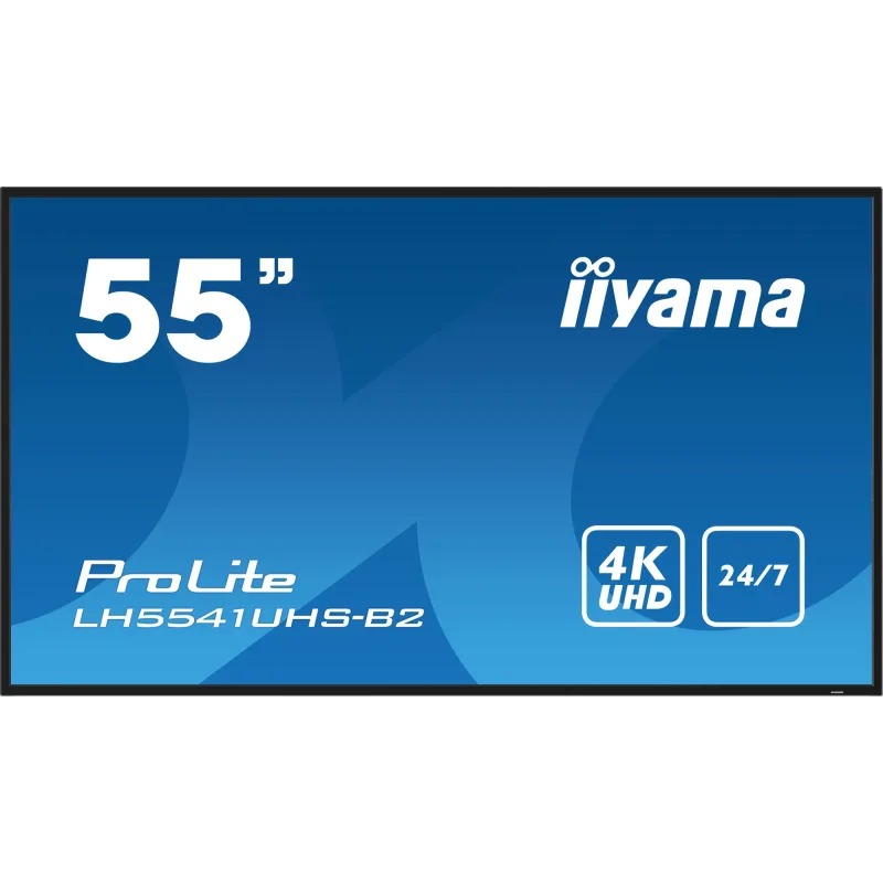 55" iiyama LH5541UHS-B2:IPS,4K UHD,500cd,repro LH5541UHS-B2