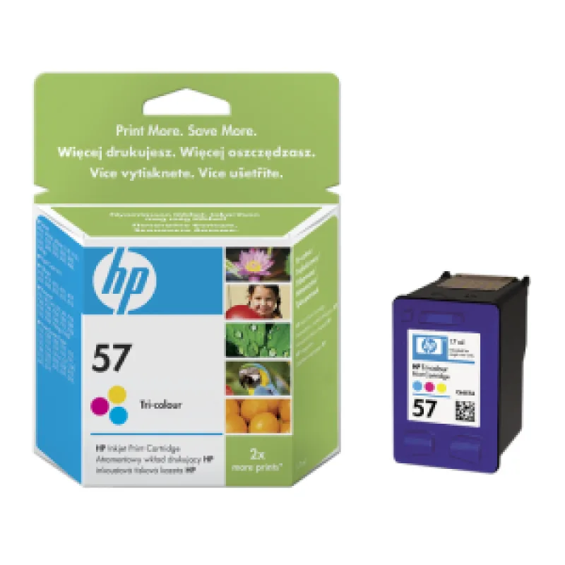 HP no. 57 - 3barevná ink. kazeta, C6657A C6657AE#UUQ