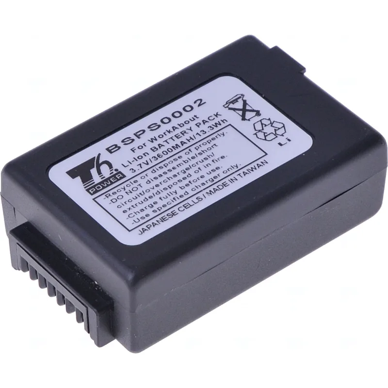Baterie T6 Power Psion Teklogix WorkAbout Pro 7525C-G1, 7525S-G1, Pro 3 C, 3600mAh, 13,3Wh, Li-io BSPS0002