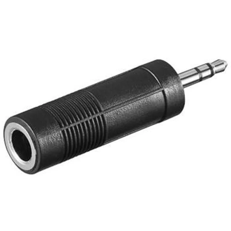 PremiumCord Adaptér stereo jack 3.5 - 6.3 M/F kjr-01