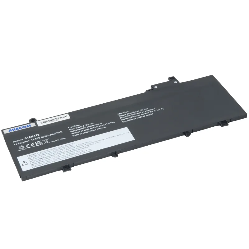 Baterie AVACOM pro Lenovo ThinkPad T480S Li-Pol 11,58V 4950mAh 57Wh NOLE-T480S-69P