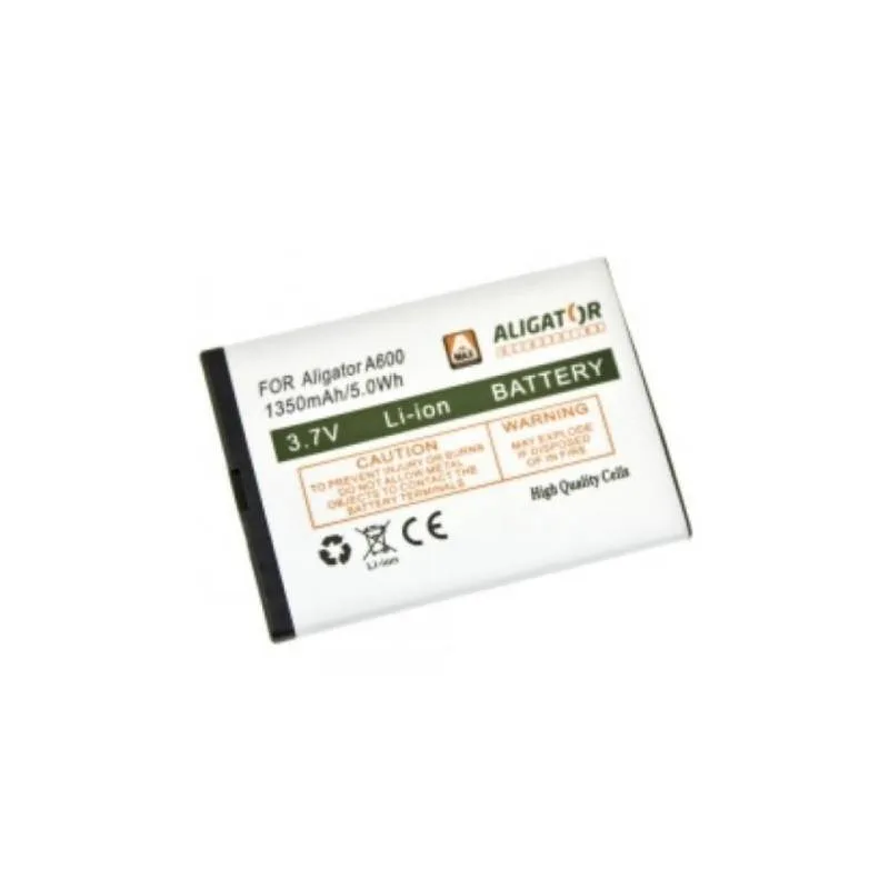 Aligator baterie A600, Li-Ion 1350 mAh A600BAL