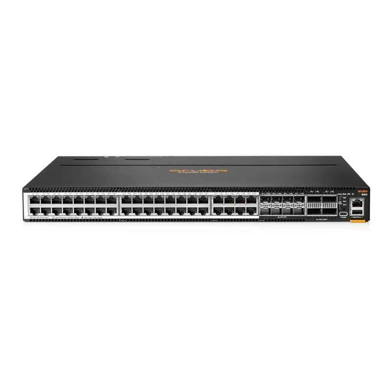 HP ENTERPRISE Aruba 8100 40XT 8SFP+ 4QSFP28 FB 3F 2AC Bundle R9W92A#ABB