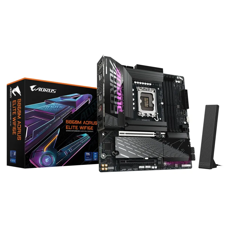 GIGABYTE B860M AORUS ELITE WIFI6E/LGA 1851/mATX B860M A ELITE WIFI6E