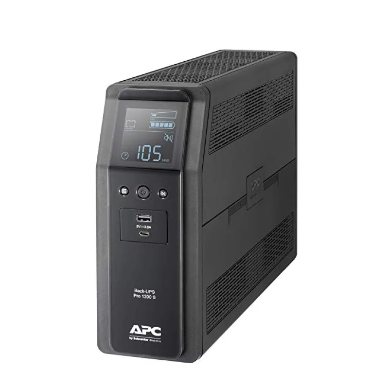 APC Back UPS Pro BR 1200VA, Sinewave,8 Outlets, AVR, LCD interface BR1200SI