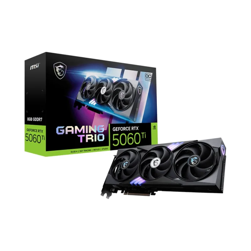 MSI RTX 5060 Ti 8G GAMING TRIO OC RTX 5060 Ti 8G GAMING TRIO OC