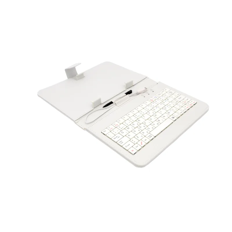 AIREN AiTab Leather Case 1 with USB Keyboard 7" WHITE (CZ/SK/DE/UK/US.. layout) Leather Case 1 7W