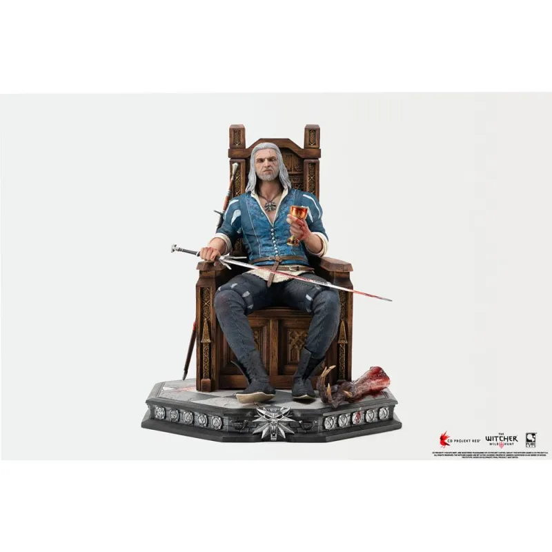 Witcher 3 Wild Hunt Blood and Wine socha 1/6 Geralt 29 cm