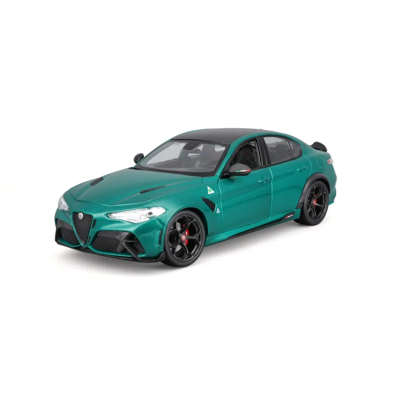 Bburago - Auta HOBBY, Alfa Romeo Giulia GTA, zelená metalíza, 1:18