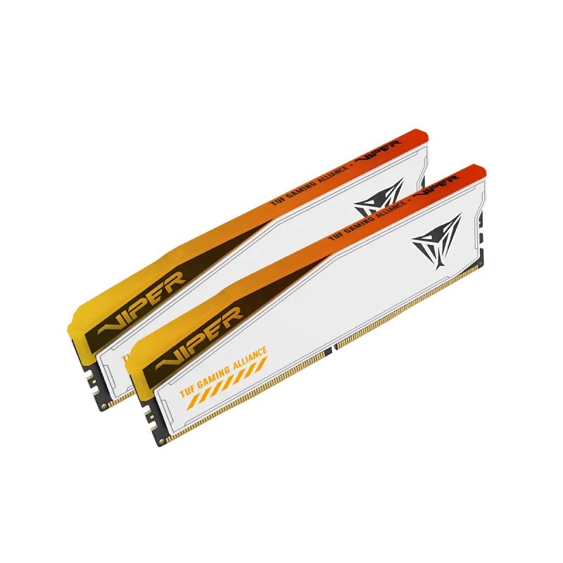 Patriot Viper Elite 5 TUF/DDR5/32GB/6000MHz/CL36/2x16GB/RGB/White PVER532G60C36KT