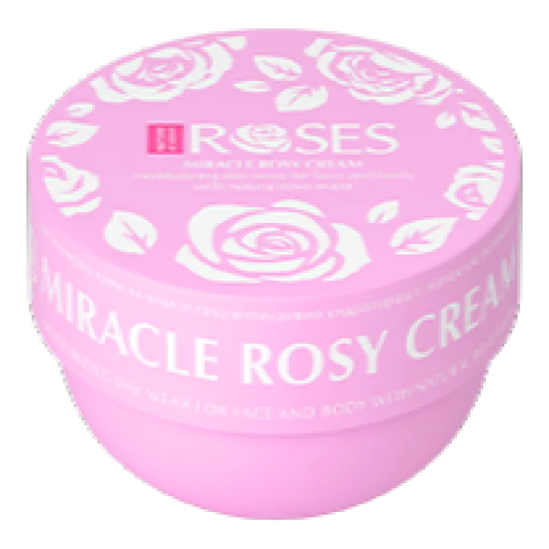 NATURE OF AGIVA MIRACLE ROSY Vitalizujúci krém na tvár a telo s prírodnou ružovou vodou 150 ml -