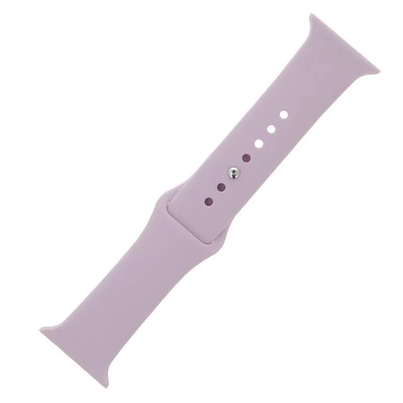 FOREVER Silikonový řemínek M/L pro Apple Watch 38/40/41 mm pudrově růžový OEM101029