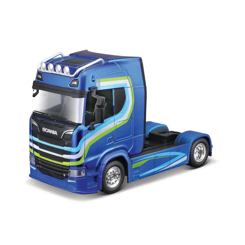 Bburago - Haulers custom cabs, Scania 770 S, modrá, 1:43
