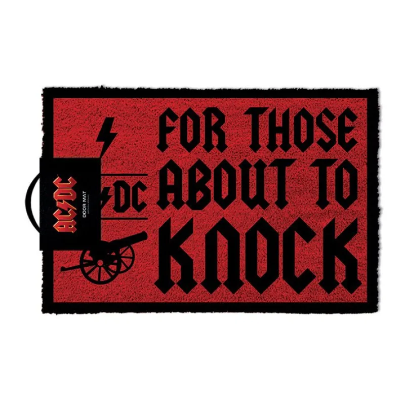 AC/DC For Those About To Knock 40 x 57 cm (rohožka)