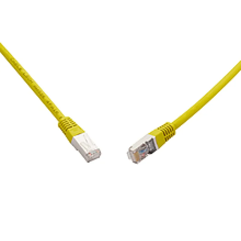 SOLARIX 10G patch kabel CAT6A SFTP LSOH 5m,žlutý 28840509
