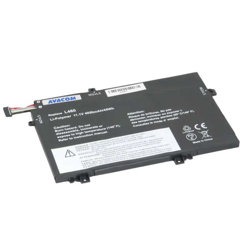 Baterie AVACOM pro Lenovo ThinkPad L480, L580 Li-Pol 11,1V 4050mAh 45Wh NOLE-L480-P72
