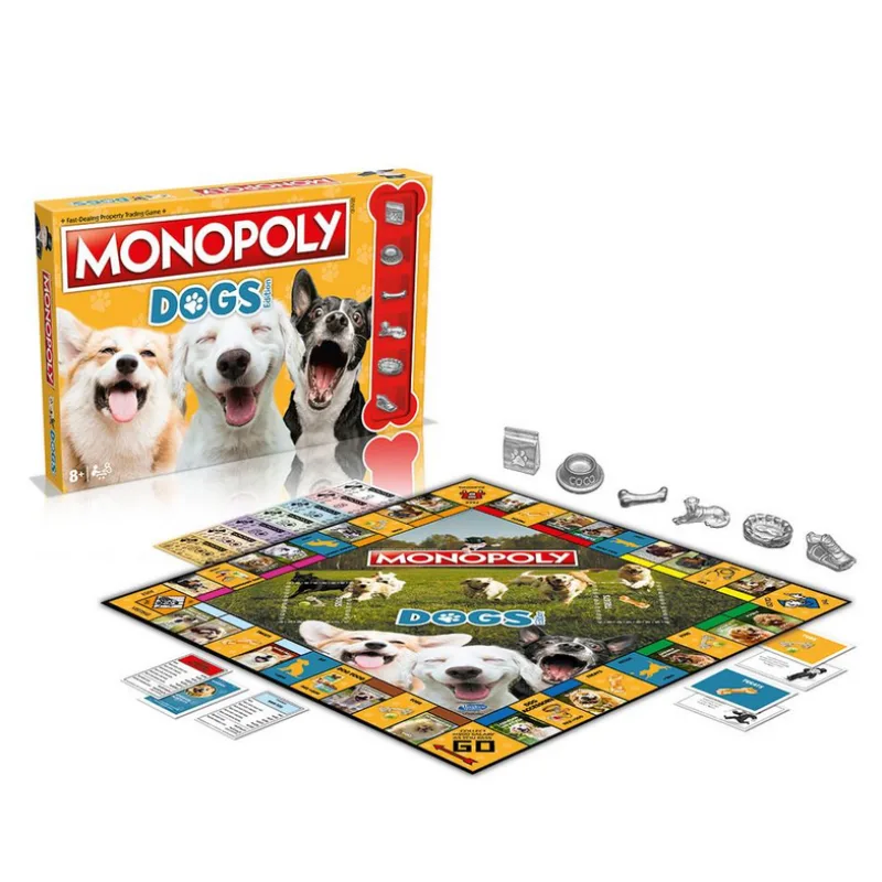Winning Moves Monopoly Dogs EN