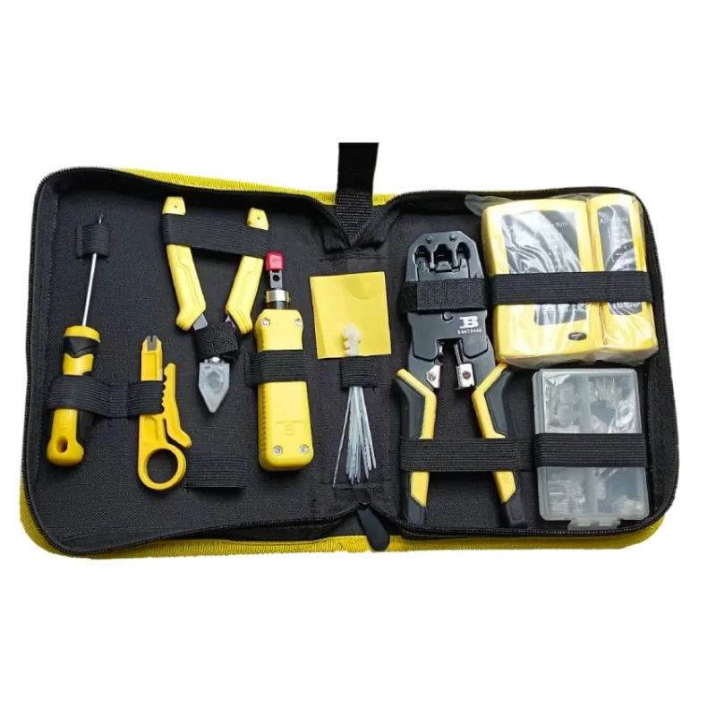 W-star Sada náradia pre sieťárov WS5008, 10 kusov, tester RJ45, narážač,…