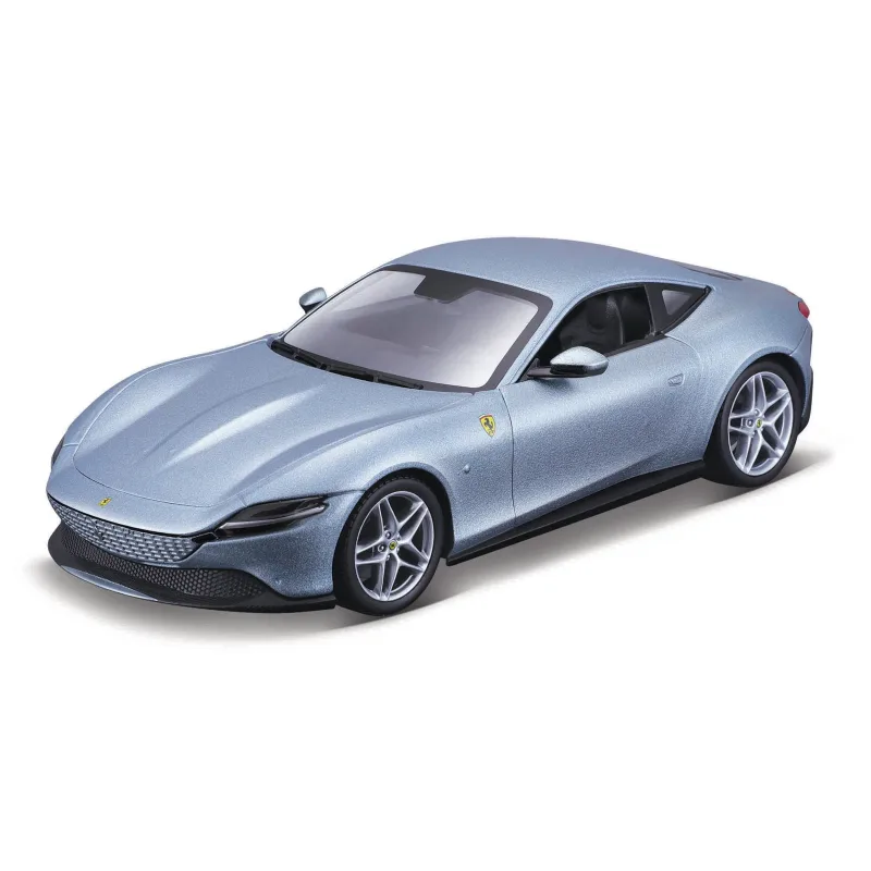 Bburago - RACE+PLAY, Ferrari Roma, šedá, 1:24