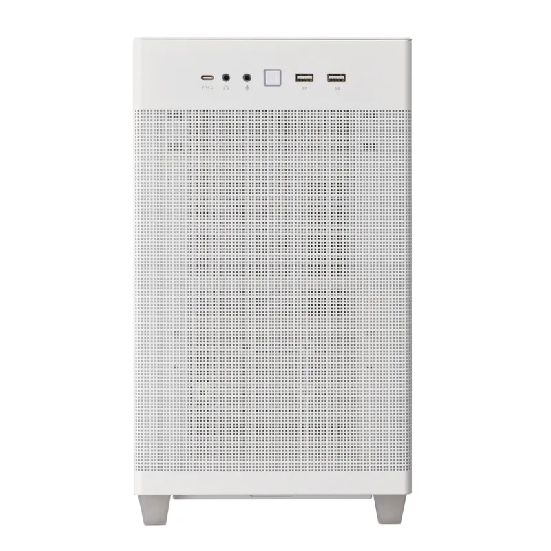 ASUS PRIME AP201/Micro ATX/Transpar./Bílá 90DC00G3-B39010
