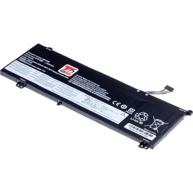 Baterie T6 Power Lenovo ThinkBook 15 G2 ARE, 15 G3 ACL, 14 G2 ITL, 3907mAh, 60Wh, 4cell, Li-Pol NBIB0239
