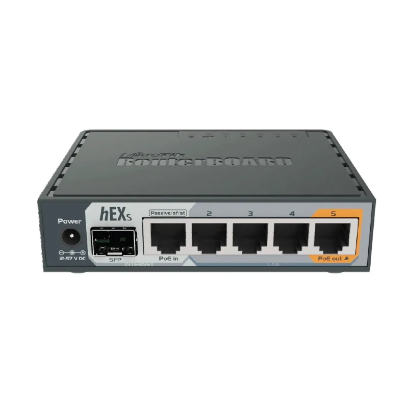 Mikrotik RB760iGS 880MHz,256MB RAM, 5x LAN, ROS L4 RB760iGS