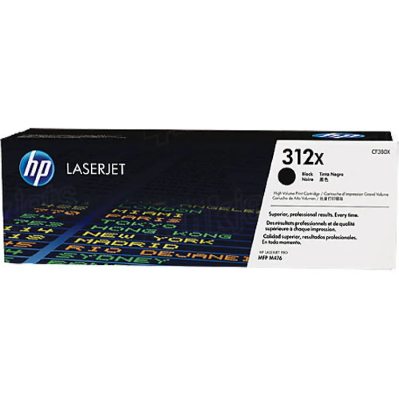 HP tisková kazeta černá velká, CF380X CF380X