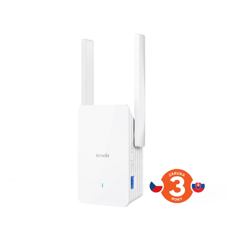 Tenda A23 - WiFi Range Extender AX1500 WiFi 6, opakovač 1501 Mb/s, 1x GLAN 1 Gb/s, WPS,2x 5dBi, WPA3 75011989