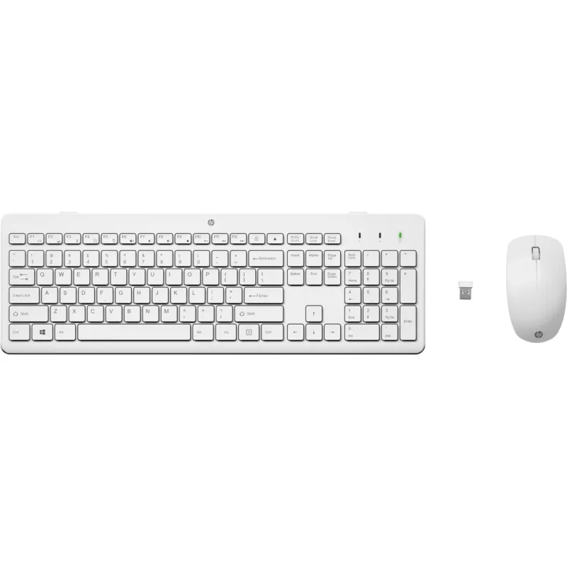HP 230 klávesnice a myš/bezdrátová/white CZ/SK 3L1F0AA#BCM