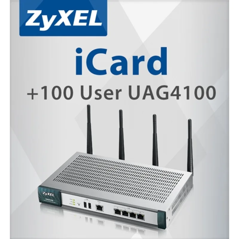 ZYXEL UAG4100 e-license from 200 to 300 clients LIC-SX-ZZ0002F