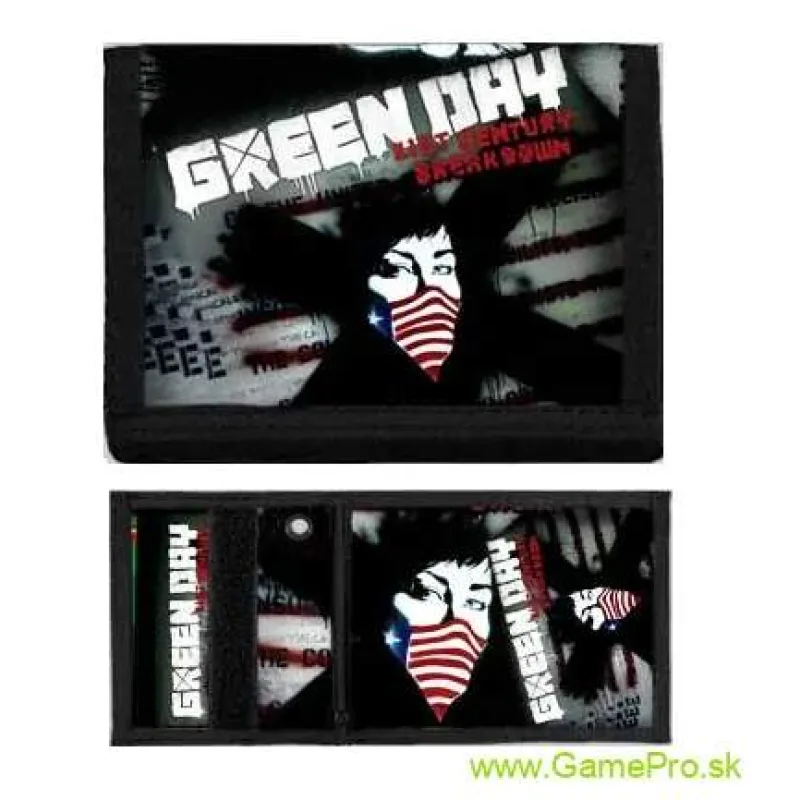 Green Day Mask (peňaženka)