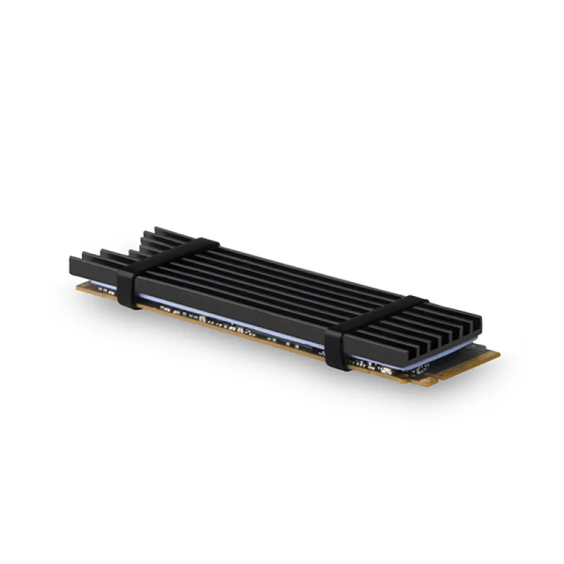 AXAGON CLR-M2L3, hliníkový pasivní chladič pro M.2 2280 SSD, výška 3 mm CLR-M2L3