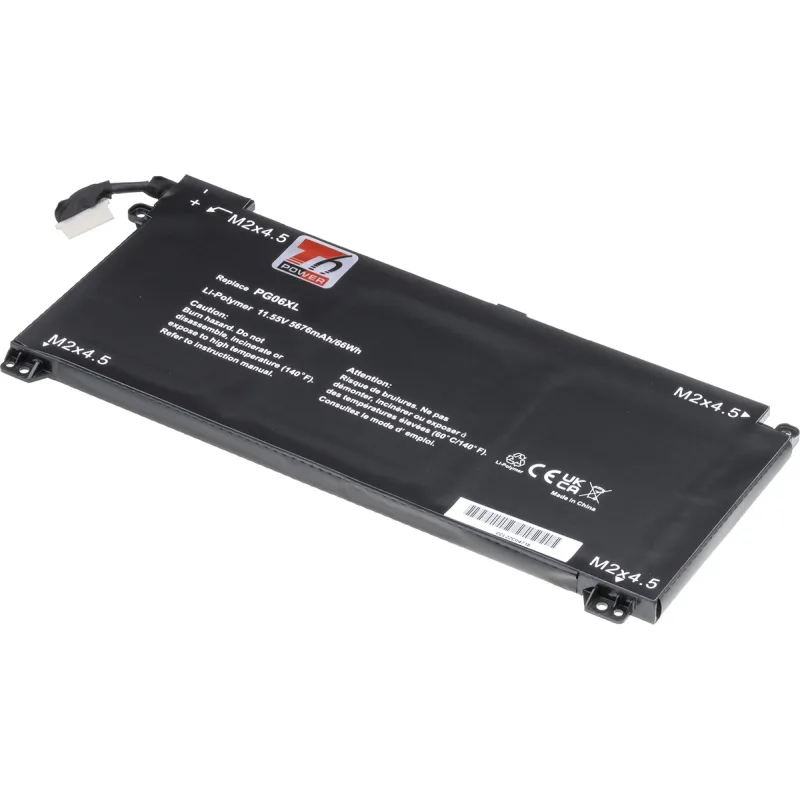 Baterie T6 Power pro HP Omen 15-dh0000, Omen 15-dh1000, 5676mAh, 66Wh, 6cell, Li-pol NBHP0193