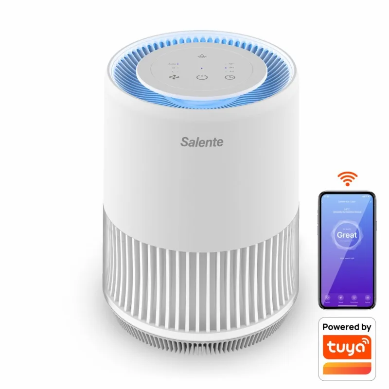 Salente MaxClean, chytrá čistička vzduchu, WiFi Tuya SmartLife, bílá MAXCLEAN-WH