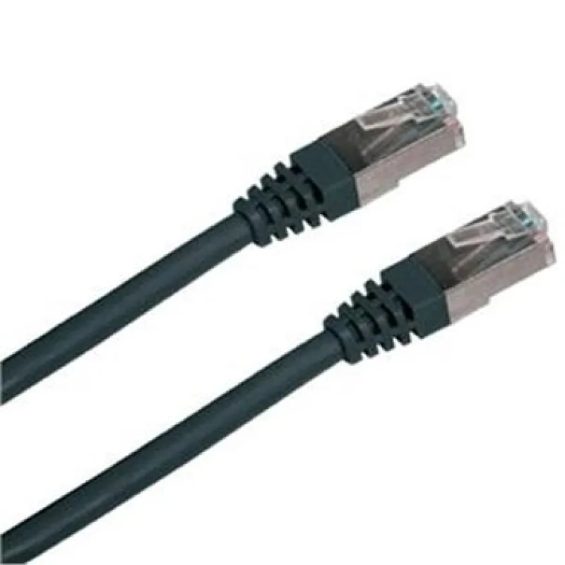 DATACOM Patchkabel S/FTP,Cat.6,2xRJ45, 1m černý 1611