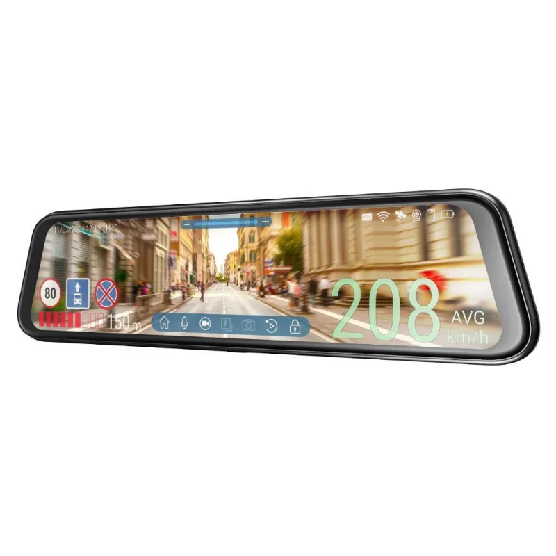 NAVITEL MR750 SMART celoobrazovková palubní kamera ve zpětném zrcátku s WIFI a GPS 8594181745710