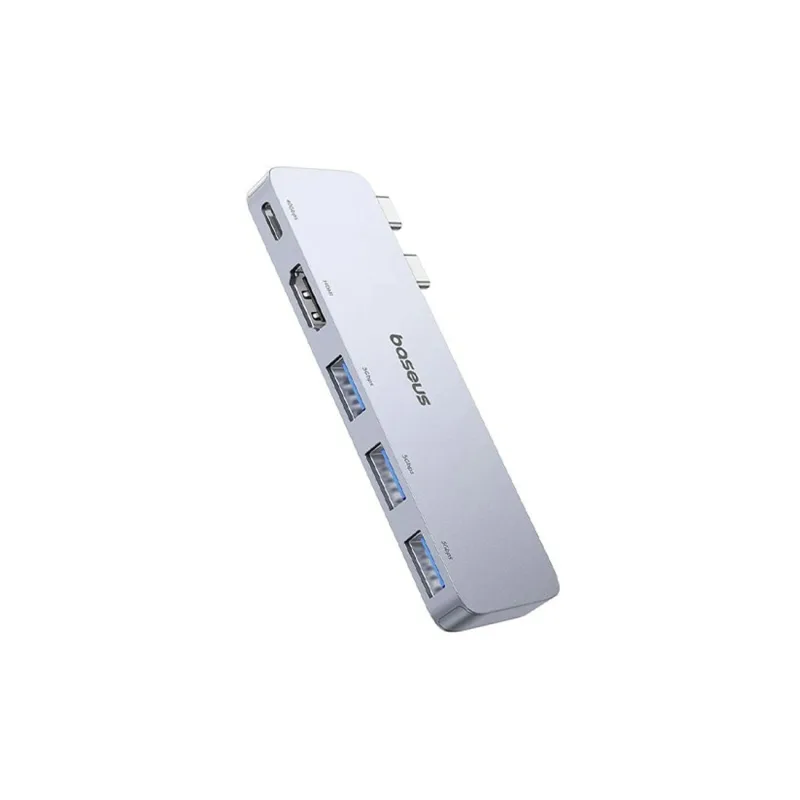 NONAME Baseus Dokovací stanice Ultra Joy 5v1 (USB-C PD, 3xUSB 3.0, HDMI) šedá 6932172657727