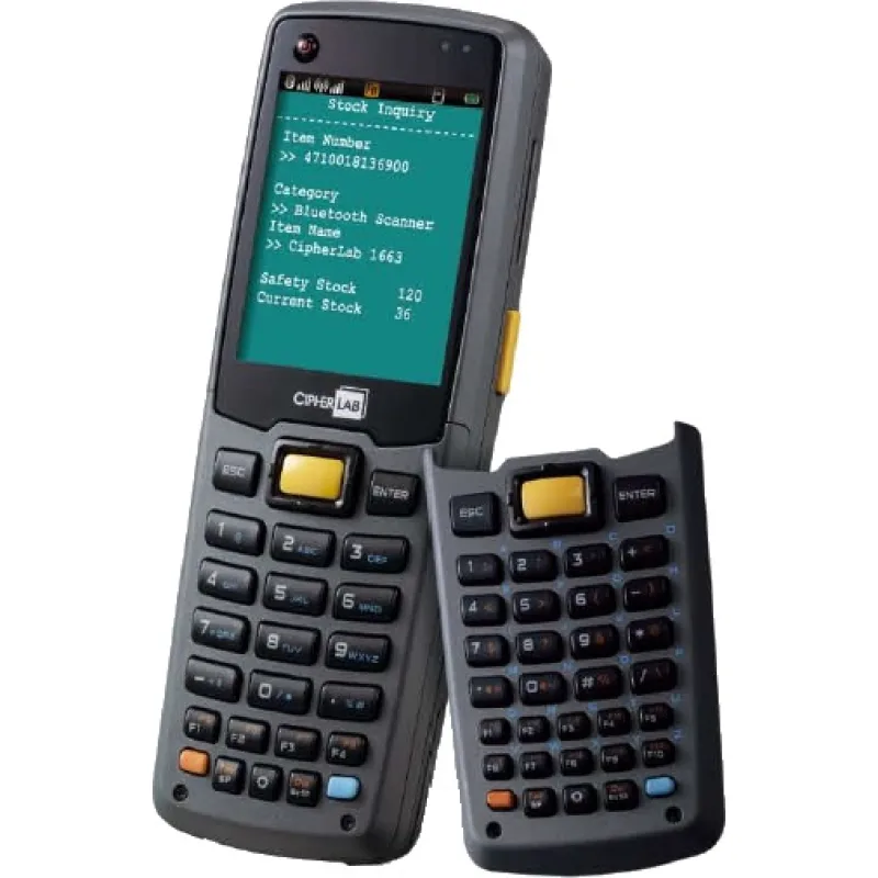 CIPHER CPT-8600CMobilní terminál,Laser,8MB,29kl. A8600-L-08M29K