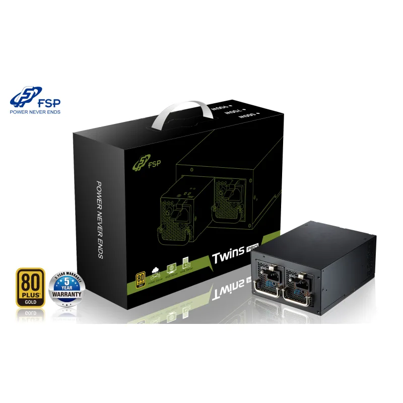 FSP TWINS PRO/500W/ATX/80PLUS Gold/Retail PPA5008601