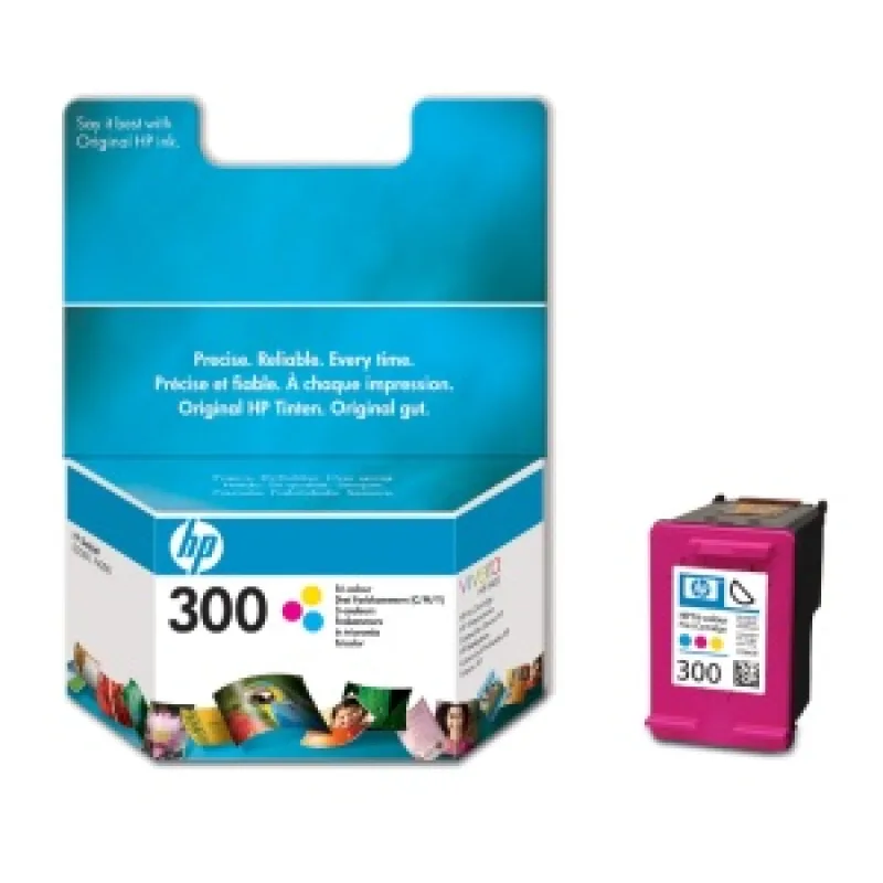 HP 300 - 3 barevná inkoustová kazeta, CC643EE CC643EE