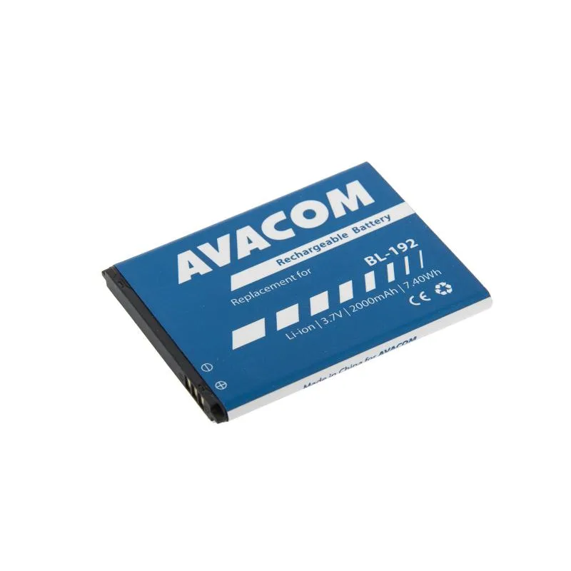 Baterie AVACOM GSLE-BL192-2000 do mobilu Lenovo A328 Li-Ion 3,7V 2000mAh (náhrada BL192) GSLE-BL192-2000