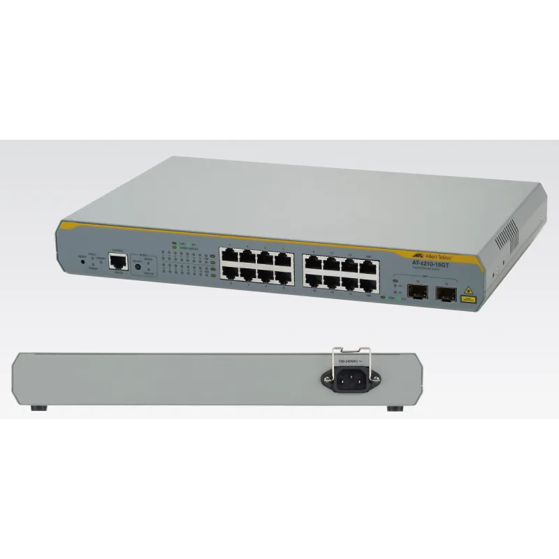 Allied Telesis L2+ 14xGb 2xSFP switch AT-x210-16GT AT-X210-16GT-50