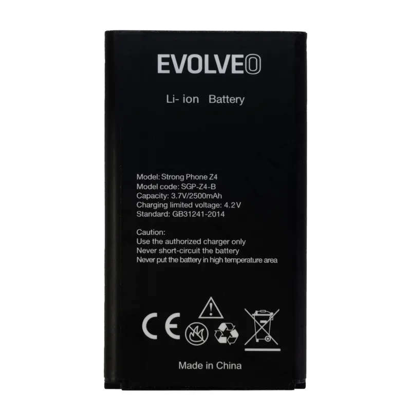 EVOLVEO orig. baterie 2500 mAh pro StrongPhone Z4,W4 SGP-Z4-BAT