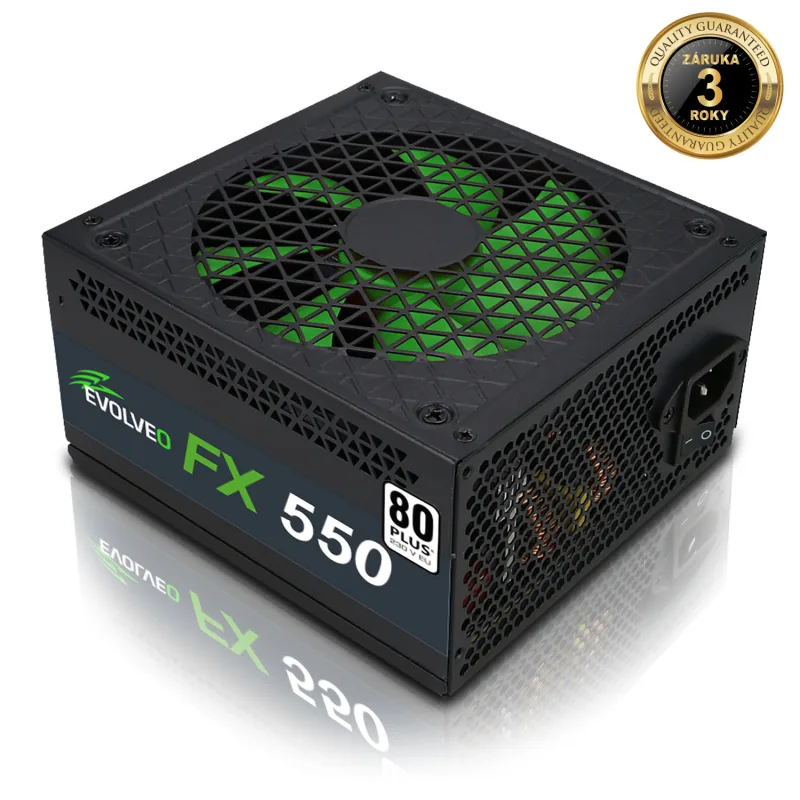 EVOLVEO FX 550/550W/ATX/80PLUS 230V EU/Bulk czefx550