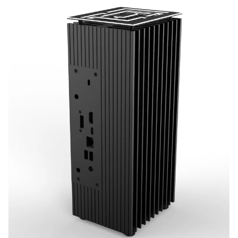 AKASA Turing A50 V2/UCFF 4" x 4"/Černá A-NUC62-M1BV2