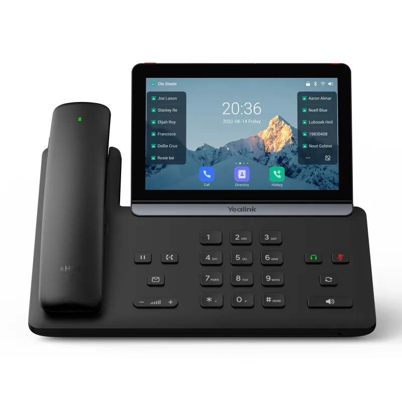 Yealink SIP-T88W Pro SIP telefon, PoE, 7"bar. LCD, GigE, 16 SIP účtů, BT sluchátko, Wi-Fi 6 SIP-T88W Pro