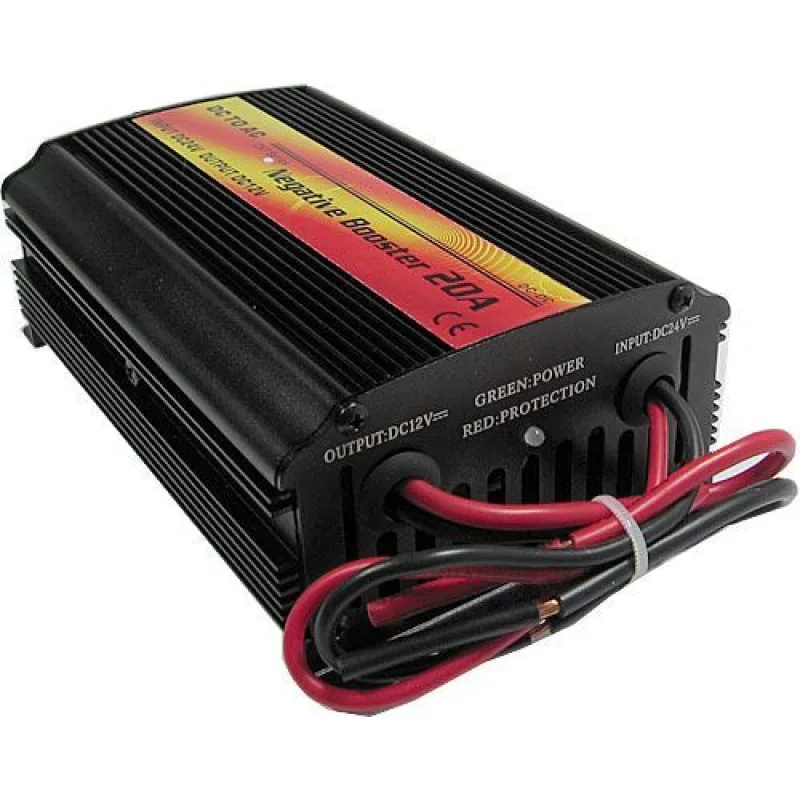 Měnič napětí Carspa CNT2412-20A, z 24V na 12V, 20A, 240W CNT2412-20