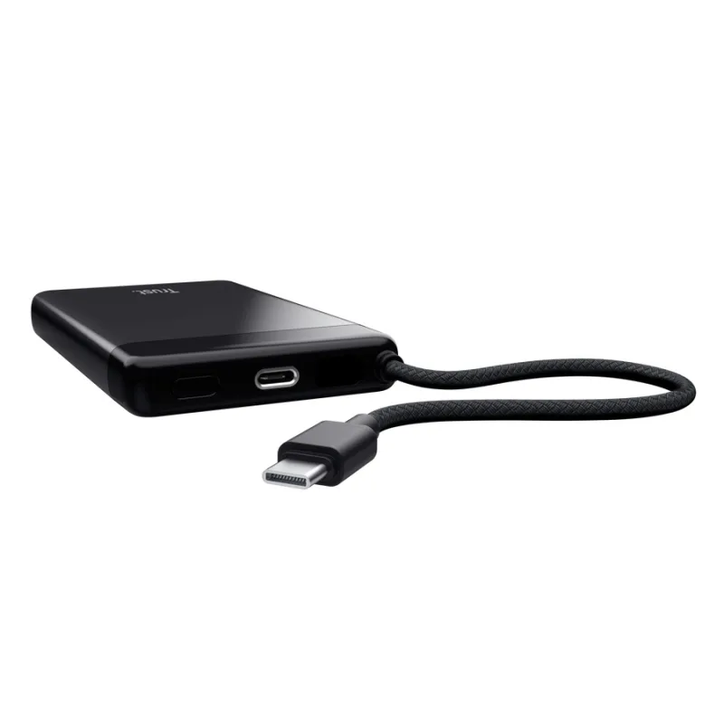 TRUST FIERA 10.000 POWERBANK FIXED CABLE 25880